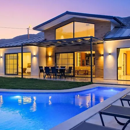 Saribelen 3 Bedroom Secluded With Private Pool Hot Tub Kalkan