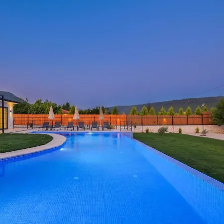 Saribelen 3 Bedroom Secluded With Private Pool Hot Tub Villa Kalkan