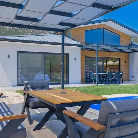 Saribelen 3 Bedroom Secluded With Private Pool Hot Tub Kalkan